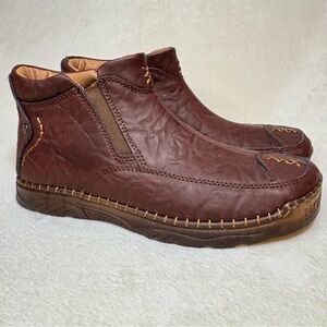 Boys Leather Ankle Boots